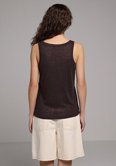 Image de Athlète Marron Slim Fit Femme