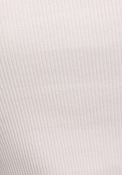 Afficher les détails de Chemise Polo À Manches Courtes Blanc Droit Slim Fit Femme