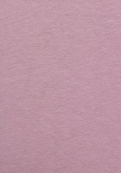 Afficher les détails de T-shirt À Manches Courtes Violet Oversize Fit Droit Femme