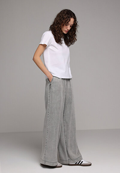 Image de 982 Mely Pantalon En Jean Loose Fit Femme