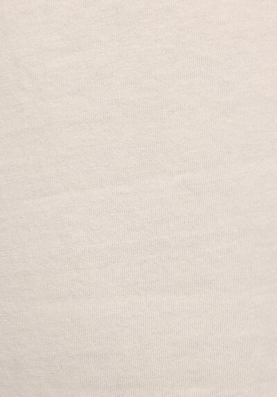 Afficher les détails de T-shirt À Manches Courtes Ecru Regular Fit Imprimé Femme