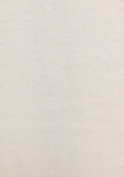 Afficher les détails de T-shirt À Manches Courtes Ecru Regular Fit Imprimé Femme