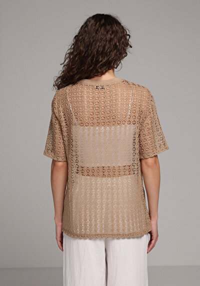 Image de Tricoter Marron Regular Fit Femme