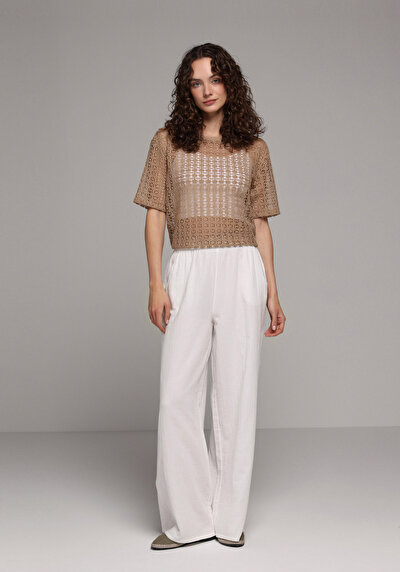 Image de Tricoter Marron Regular Fit  Femme