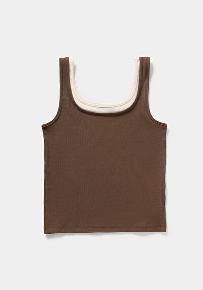Image de Athlète Marron Slim Fit Femme