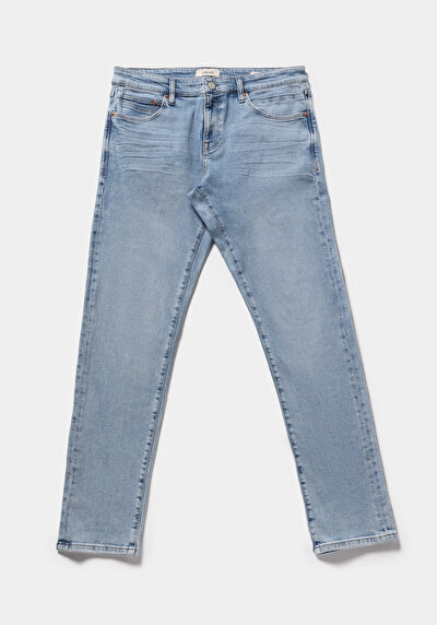 Afficher les détails de 041 Danny Pantalon    En Jean Slim Fit Homme