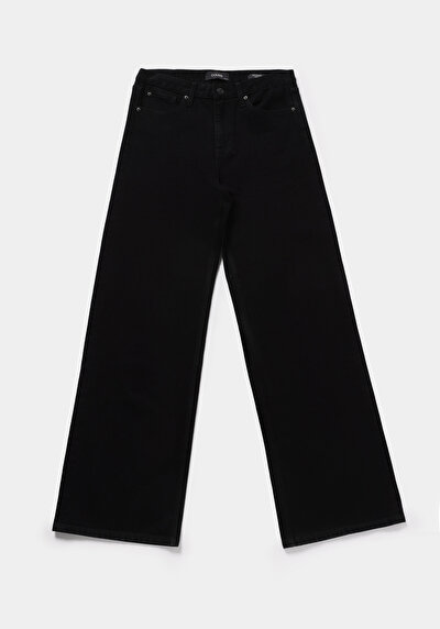 Afficher les détails de 970 Berry Pantalon    En Jean Regular Fit Femme