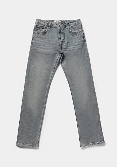 Image de 044 Karl Pantalon    En Jean Straight Fit Homme