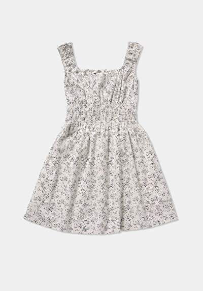 Image de Robe Blanc Regular Fit  Mini Popeline Femme