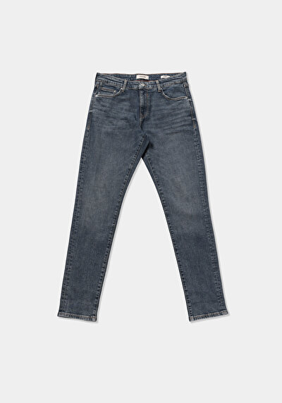 Afficher les détails de 041 Danny Pantalon    En Jean Slim Fit Homme