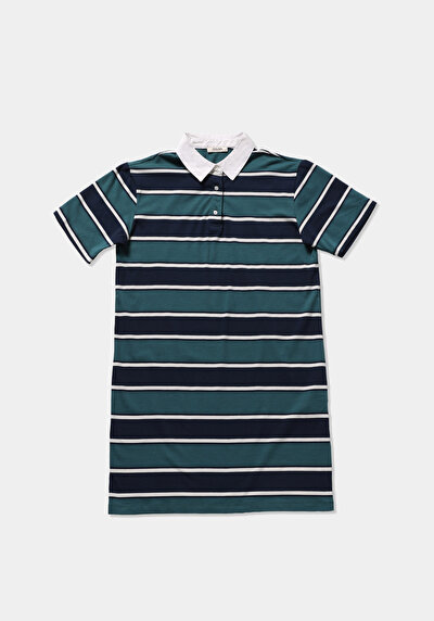 Afficher les détails de Robe Multicolou Regular Fit Manches Courtes Normale Supreme Femme
