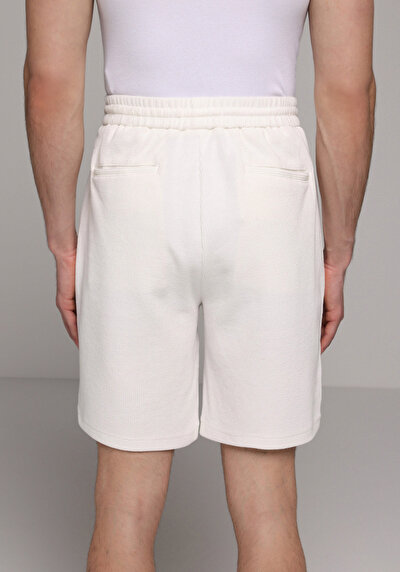 Afficher les détails de Short Blanc Regular Fit Homme