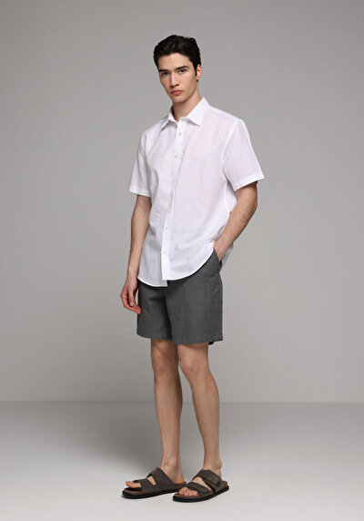 Image de Short Vert Relaxed Fit Homme