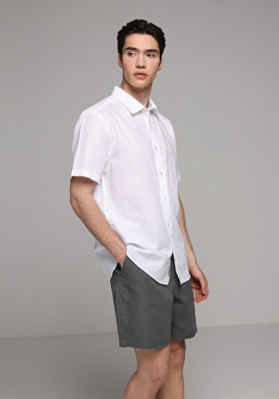 Image de Short Vert Relaxed Fit Homme