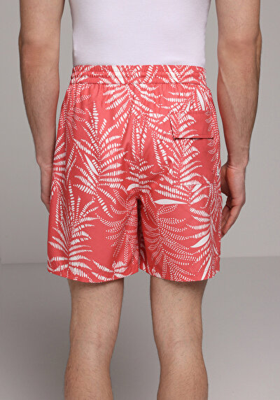 Image de Short De Bain Corail Regular Fit Doublé Homme