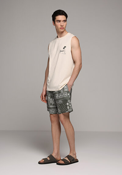 Image de Athlète Beige Regular Fit Homme