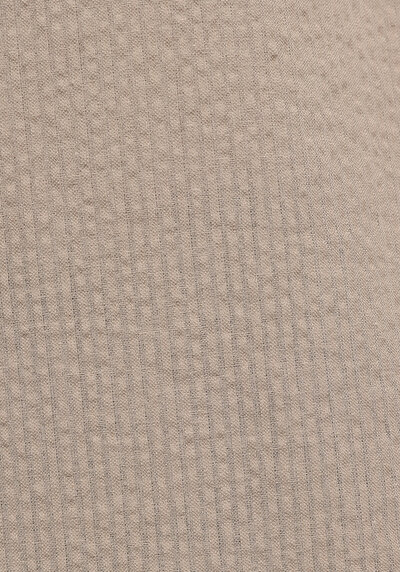 Afficher les détails de Chemise À Manches Courtes Beige Droit Regular Fit Homme