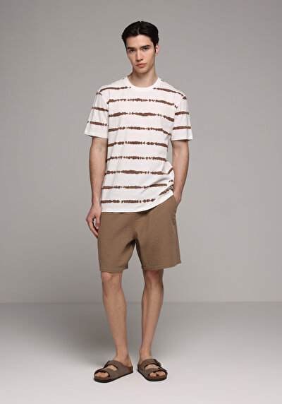 Image de Short Marron Relaxed Fit Homme
