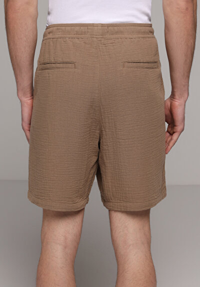 Image de Short Marron Relaxed Fit Homme