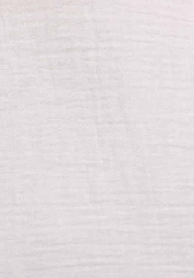 Afficher les détails de Chemise À Manches Longues Blanc Relaxed Fit Droit Tissu Froissé Homme