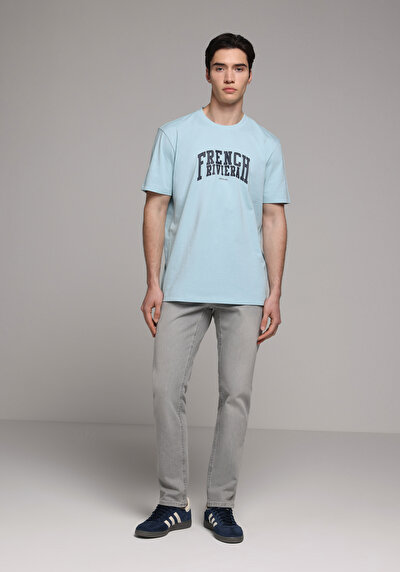 Image de 044 Karl Pantalon En Jean Straight Fit Homme