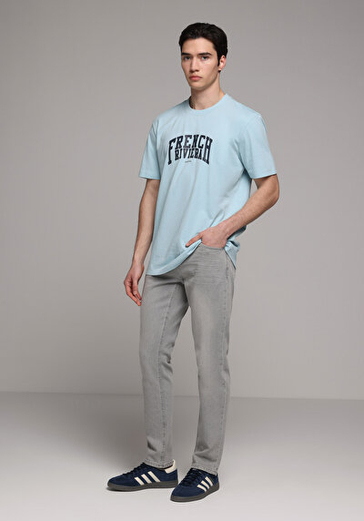 Image de 044 Karl Pantalon En Jean Straight Fit Homme