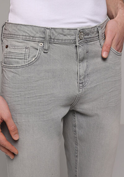 Image de 044 Karl Pantalon    En Jean Straight Fit Homme