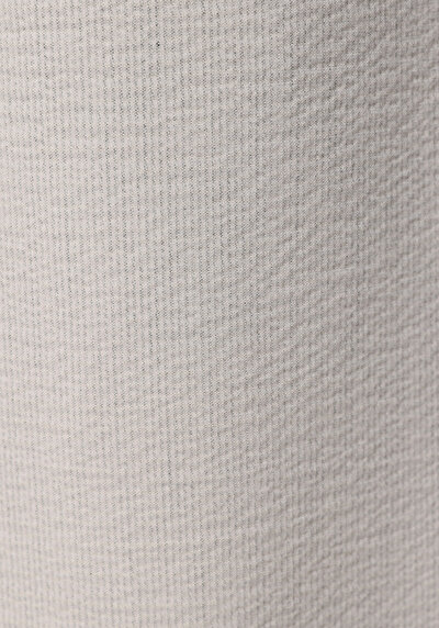 Afficher les détails de Pantalon Blanc Straight Leg Medium Rise En Sergé Regular Fit Homme