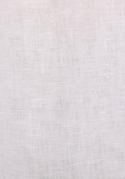 Afficher les détails de Chemise À Manches Longues Blanc Regular Fit Droit Lin Homme