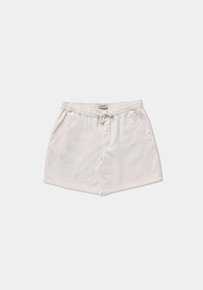 Image de Short Blanc Relaxed Fit Homme