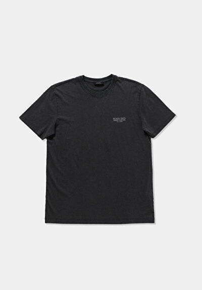 Image de T-shirt À Manches Courtes Anthracite Regular Fit Droit Homme