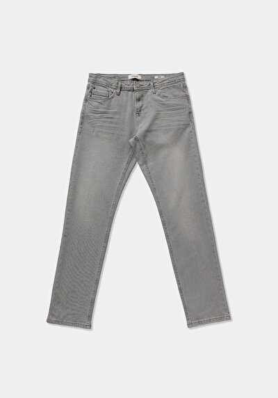 Afficher les détails de 044 Karl Pantalon    En Jean Straight Fit Homme