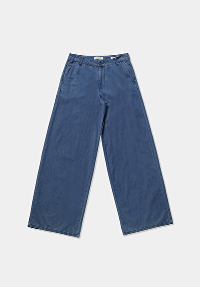 Image de 978 Edna Pantalon    En Jean Loose Fit Femme