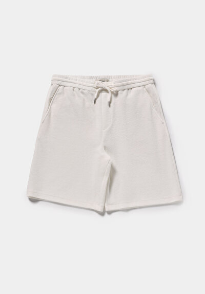 Afficher les détails de Short Blanc Regular Fit Homme