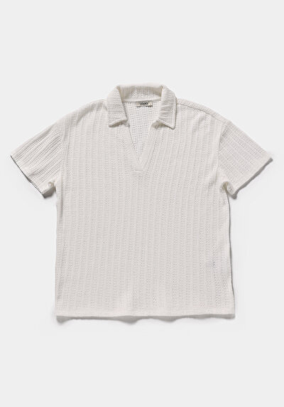 Image de Ecru Regular Fit  Jakarli Jacquard Femme