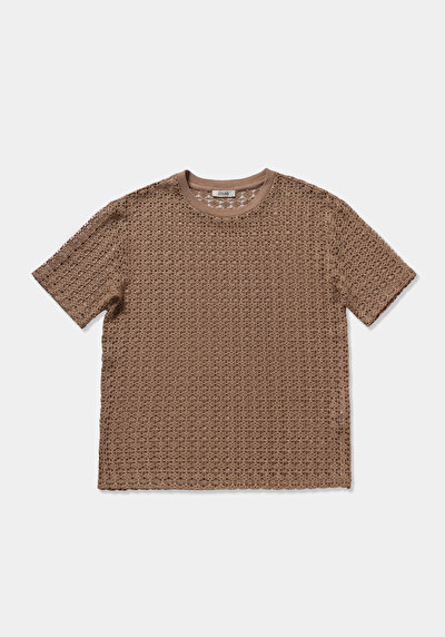 Image de Tricoter Marron Regular Fit  Femme