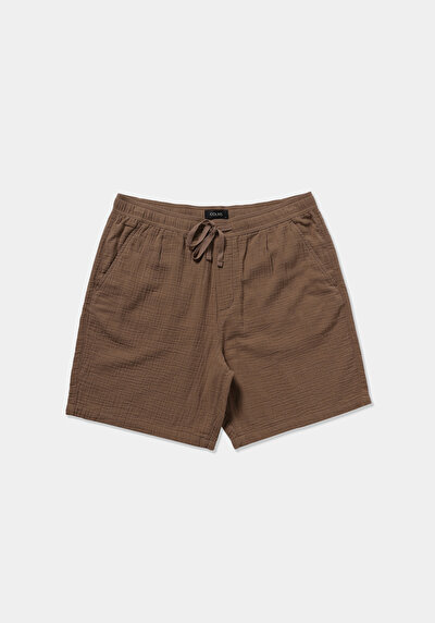 Image de Short Marron Relaxed Fit Homme