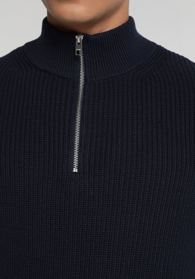 Image de Pull Marine Regular Fit Manches Longues  Homme