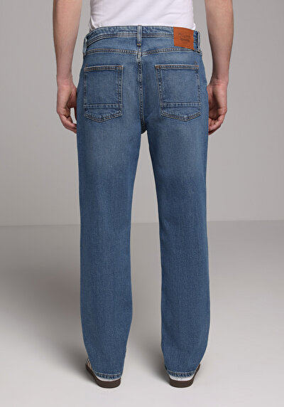 Image de 046 Marco Pantalon En Jean    Loose Straight Fit Homme