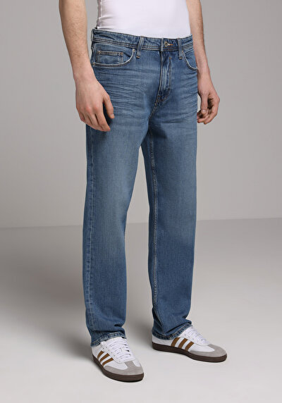 Image de 046 Marco Pantalon En Jean Loose Straight Fit Homme