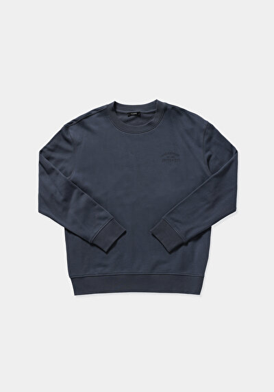 Image de Sweatshirt Bleu Relaxed Fit  Homme