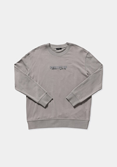 Image de Sweatshirt Gris Relaxed Fit  Homme