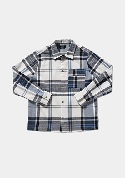 Image de Surchemise  Bleu Relaxed Fit Homme