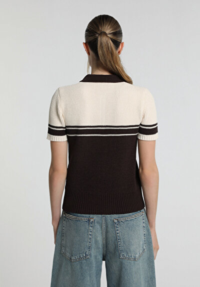 Image de Tricot Marron Slim Fit Femme