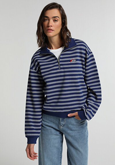 Image de Pull-over Marine Regular Fit  Femme