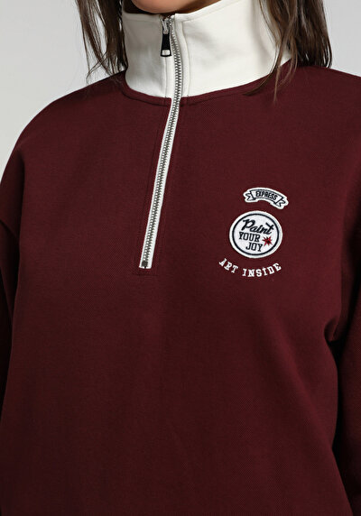 Image de Pull-over Bordeaux Regular Fit  Femme