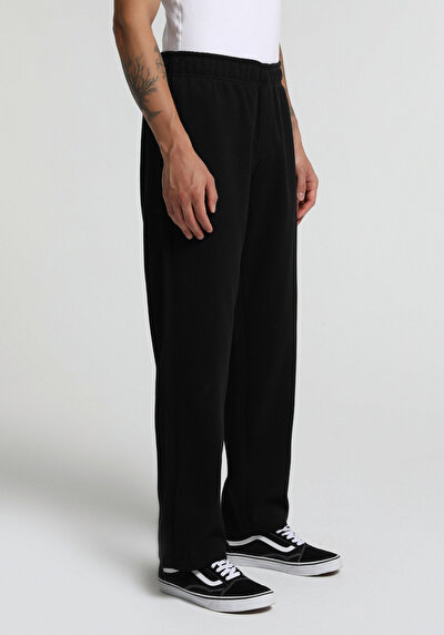 Image de Pantalon De Survêtement Noir Regular Fit Homme