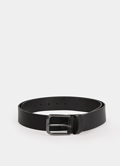 Image de Ceinture Noir Modern Fit Homme