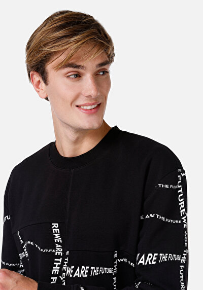 Image de Pull-over Noir Comfort Fit  Homme