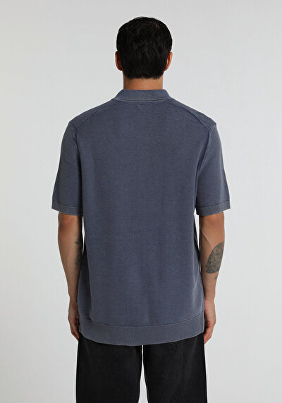 Image de Tricot Bleu Regular Fit Homme